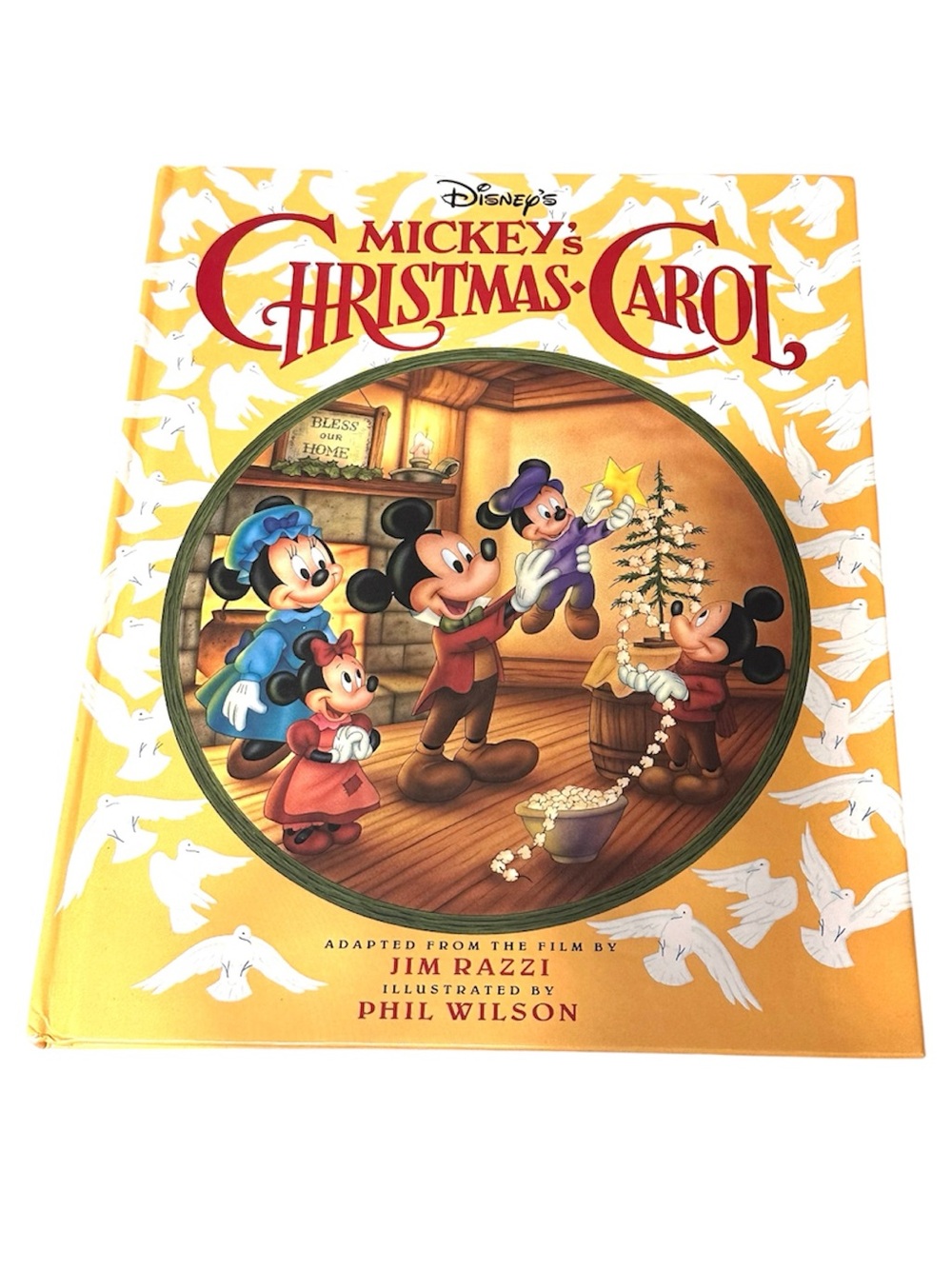 Disney Mickey's Christmas Carol Holiday Book - Yellow, Red, Green